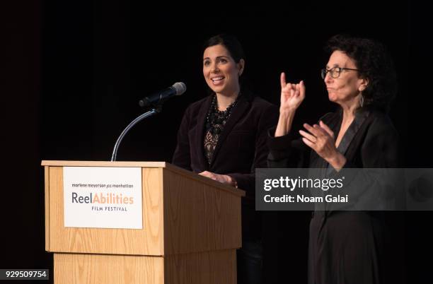 First Deputy Commissioner Kai Falkenberg attends the 10th annual ReelAbilities Film Festival opening night at JCC Manhattan on March 8, 2018 in New...