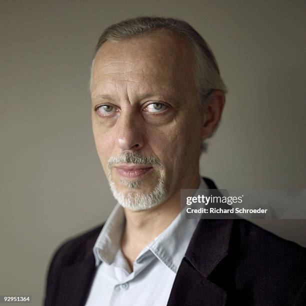 Actror Tom Novembre poses at a portrait session in Paris on September 29 2009. .