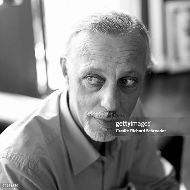 Actror Tom Novembre poses at a portrait session in Paris on September 29 2009. .