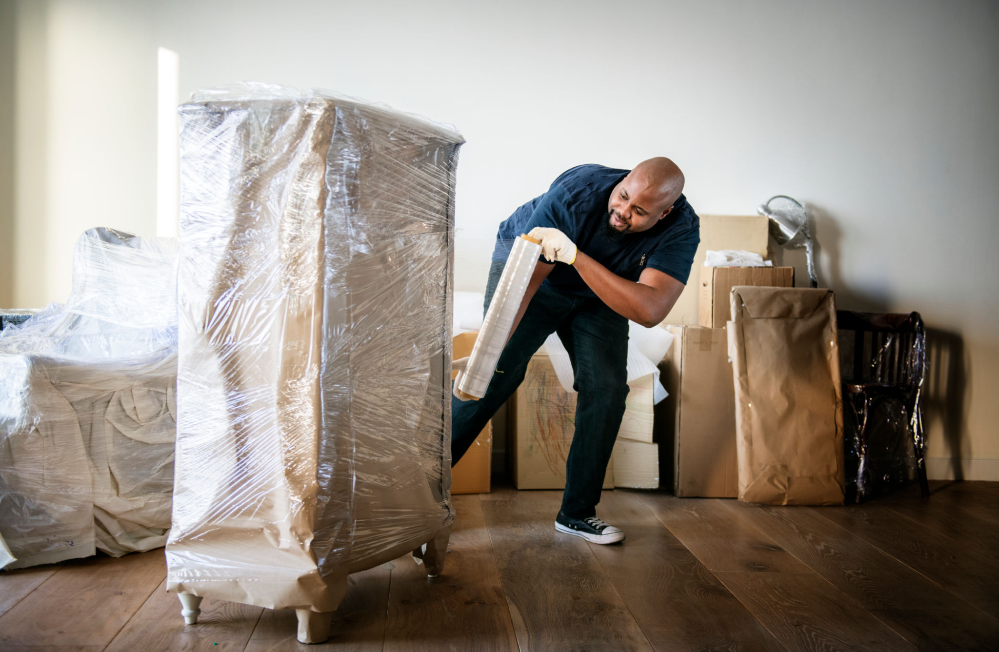 wrapping furniture