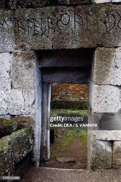Etruscan Inscription 48 Etruscan Inscription Stock Photos, High-Res Pictures, and Images ...