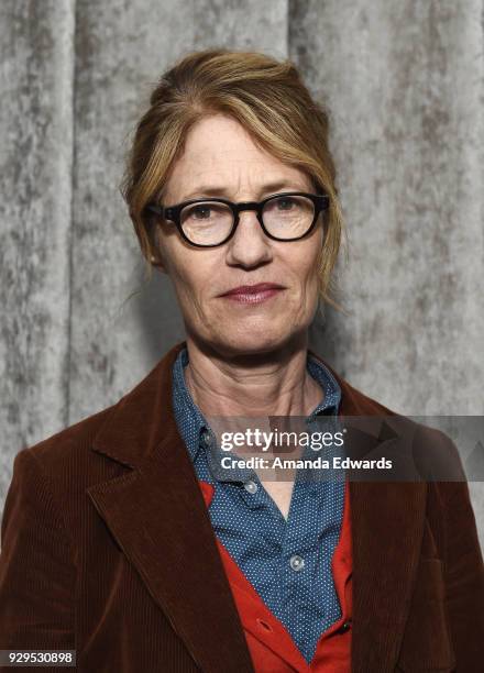 Director Valerie Faris attends The Wiltern's Women's Day Celebration screening and panel for "Battle of the Sexes" at The Wiltern on March 8, 2018 in...