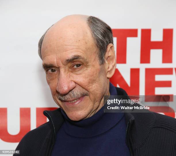 Murray Abraham attends The New Group presents the New York Premiere Opening Night of David Rabe's for "Good for Otto" on March 8, 2018 at the Green...