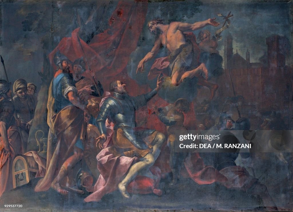 John Baptist appearing to Galeazzo Visconti
