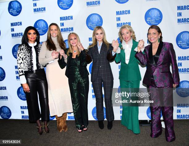 Rachel Roy, Stephanie Winston Wolkoff, Barbara Winston, Michal Grayevsky, H.R.H. Princess Camilla of Bourbon Two Sicilies, Duchess of Castro and Muna...