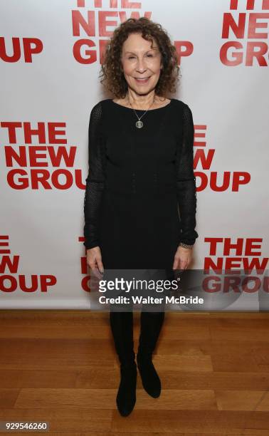 Rhea Perlman attends The New Group presents the New York Premiere Opening Night of David Rabe's for "Good for Otto" on March 8, 2018 at the Green Fig...