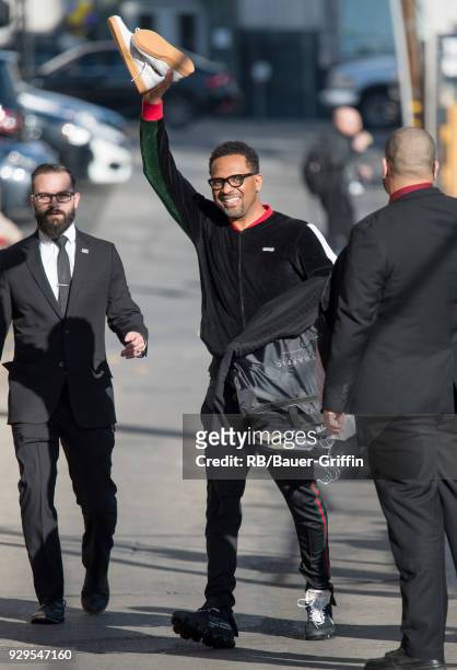 Mike Epps is seen at 'Jimmy Kimmel Live' on March 08, 2018 in Los Angeles, California.