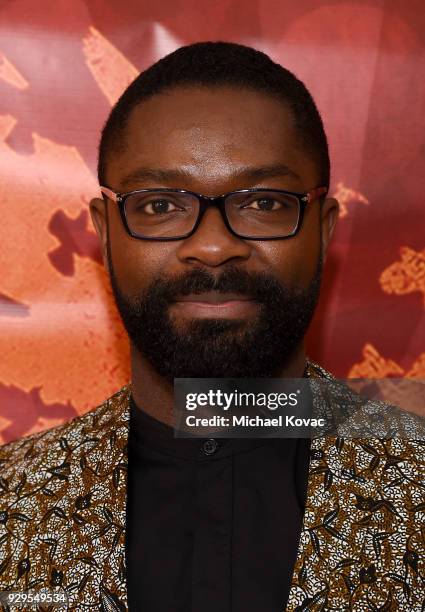 David Oyelowo is announced as Girl Rising ambassador in celebration of International Women's Day on March 8, 2018 in Los Angeles, California.