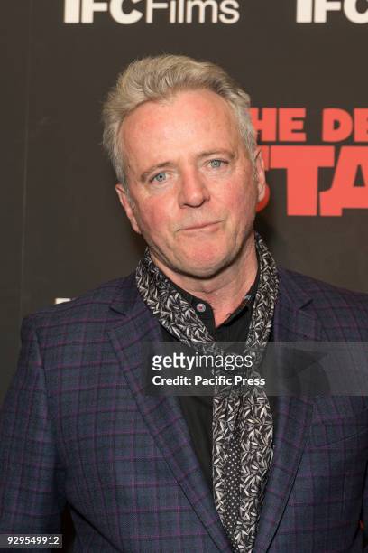 Aidan Quinn attends New York premiere of IFC Film Death of Stalin at AMC Lincoln Square.