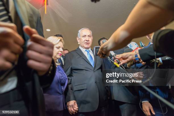 Israeli Prime Minister Benjamin Netanyahu attended and delivered remarks at an exhibit entitled "3000 years of history: Jews in Jerusalem" at UN...