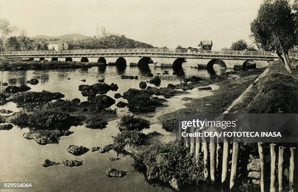 Bridge over the Seybouse river, Hippo Regius , Algeria, photograph by ND Phot, Paris, ca 1925.