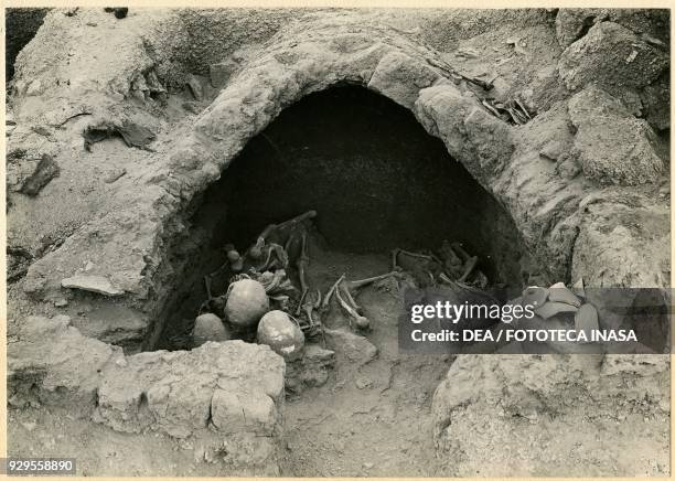 Necropolis on Bigeh island, tomb 5, Egypt, 1925-1930.