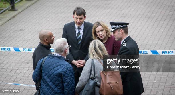 Amber Rudd Daughter 39 British Home Secretary Visits Scene Of Nerve Agent Attack Stock ...