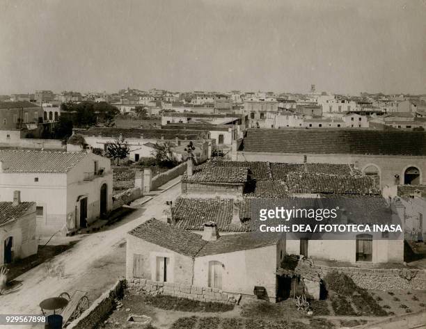 View of Corato, Apulia, Italy, photograph by Istituto Italiano d'Arti Grafiche, Bergamo, 1906-1910.