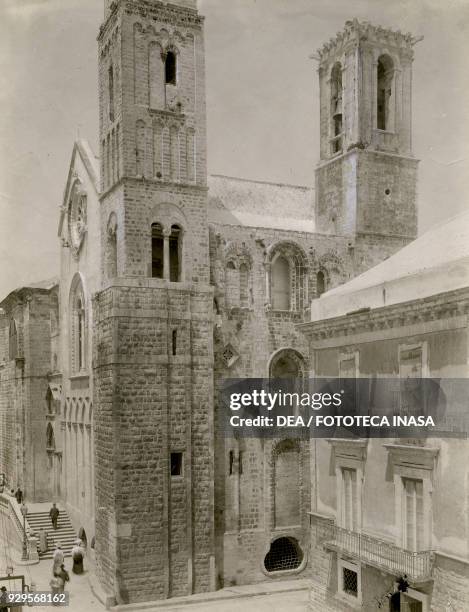 St Mary of the Assumption church, Giovinazzo, Apulia, Italy, photograph by Istituto Italiano d'Arti Grafiche, Bergamo, ca 1905.