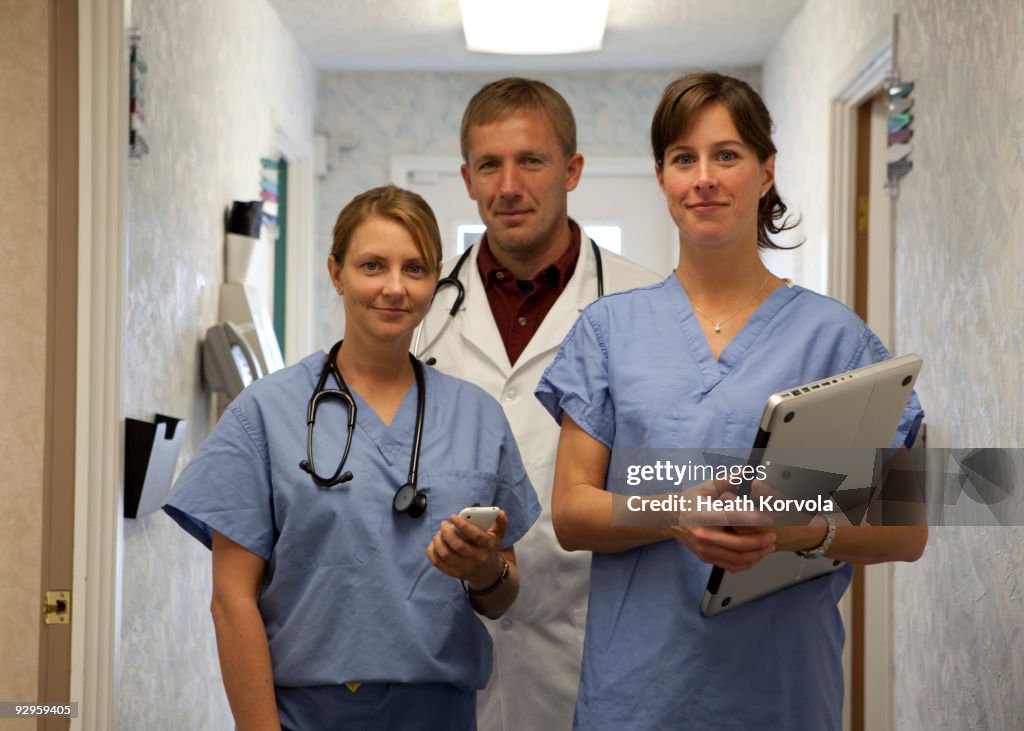 Doctor's office staff.