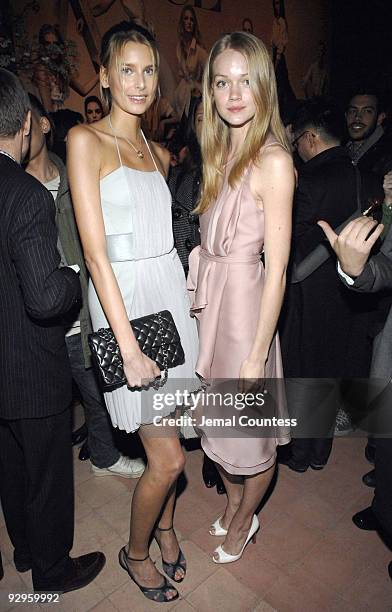 Hana Soukupova and Lindsay Ellingson