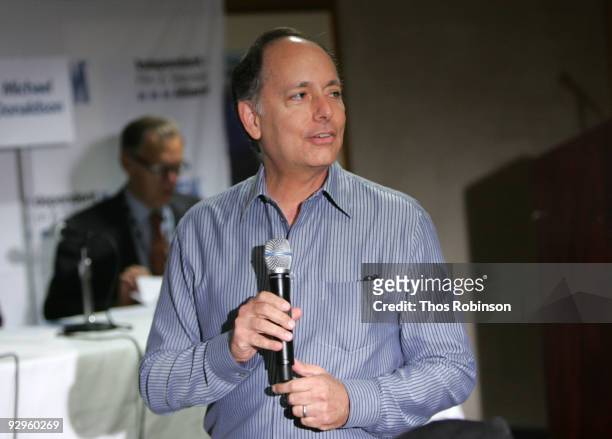 Executive Vice President of the Independent Film & Television Alliance and Managing Director of the American Film Market, Jonathan Wolf attends the...