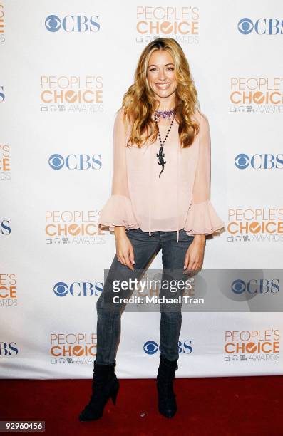 Cat Deeley attends the 2010 People's Choice Awards - Nomination Announcments held at SLS Hotel on November 10, 2009 in Beverly Hills, California.