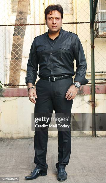 Bollywood actor Govinda at the Teacher's Achievements awards in Mumbai on Sunday, November 8, 2009.