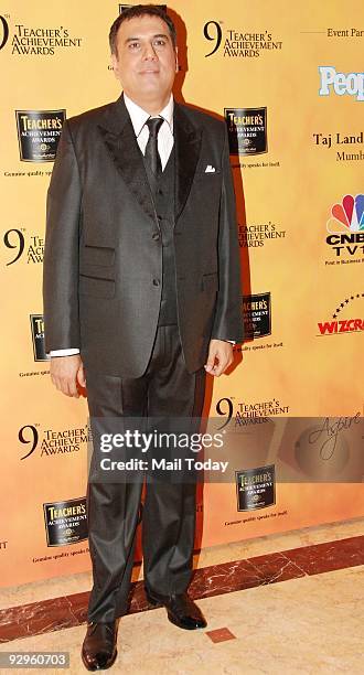 Bollywood actor Boman Irani at the Teacher's Achievements awards in Mumbai on Sunday, November 8, 2009.