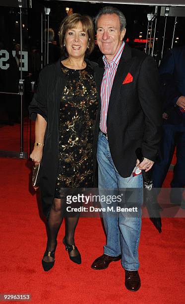 Lynda Bellingham arrives at the European film premiere of 'Harry Brown', at the Odeon Leicester Square on November 10, 2009 in London, England.