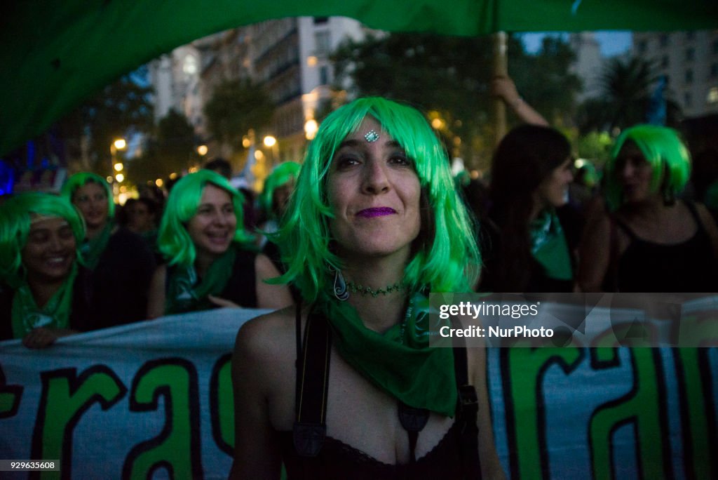 International Women's Day in Buenos Aires