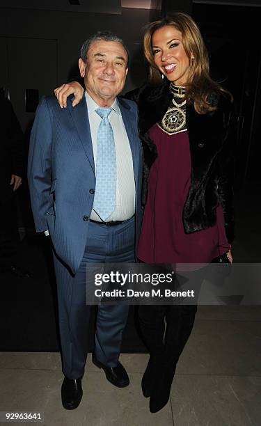 Sol and Heather Kerzner attend the London Evening Standard Influentials Party, at Burberry on November 10, 2009 in London, England.