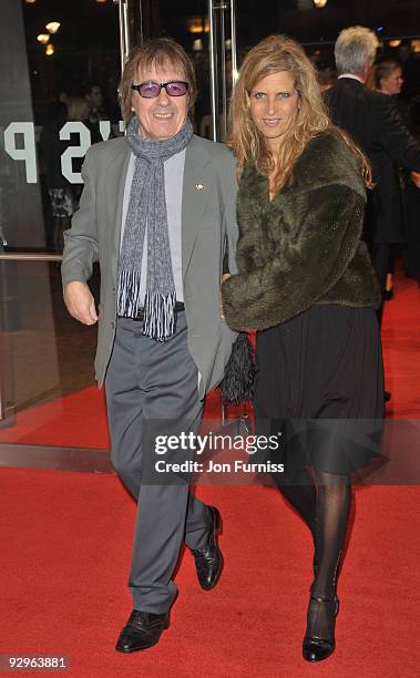 Bill Wyman attends the UK Premiere of 'Harry Brown' at Odeon Leicester Square on November 10, 2009 in London, England.