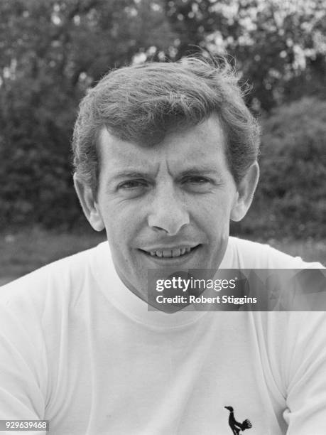 British soccer player Alan Mullery of Tottenham Hotspur FC, UK, 29th July 1968.