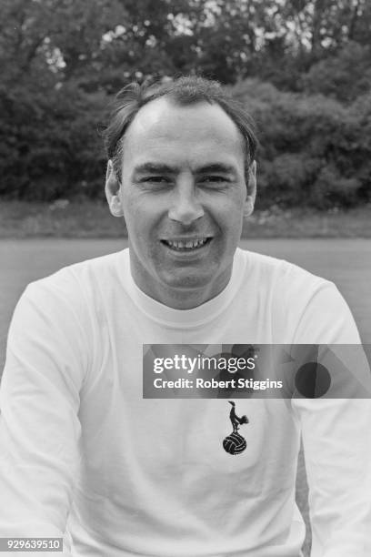 British soccer player Alan Gilzean of Tottenham Hotspur FC, UK, 29th July 1968.