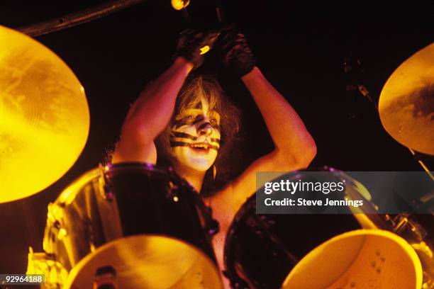 Peter Criss of Kiss in San Francisco 1979