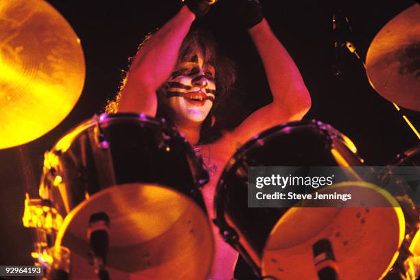 Peter Criss of Kiss in San Francisco 1979