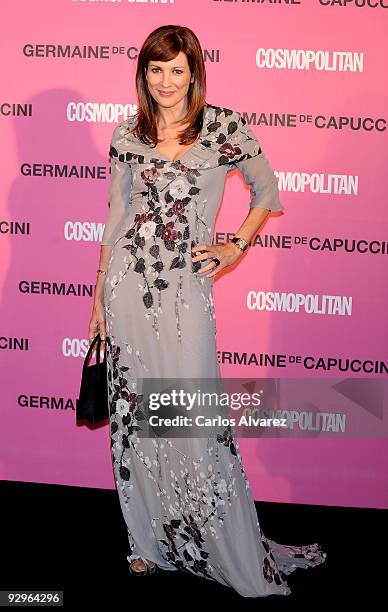 Spanish model Remedios Cervantes attends "Fun Fearless Female Cosmopolitan Awards 2009" at Hotel Ritz on November 10, 2009 in Madrid, Spain.