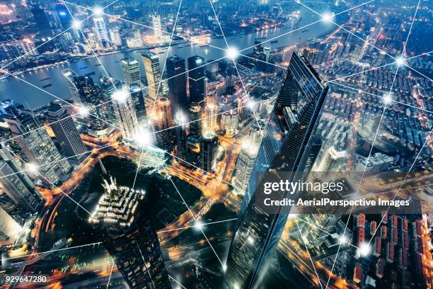 smart city and digital city - construction class online stock pictures, royalty-free photos & images