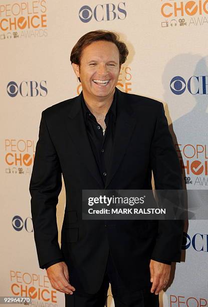 Producer Mark Burnett arrives on the red carpet for the People's Choice Awards 2010 Nomination Announcement Press Conference, held at the SLS Hotel...