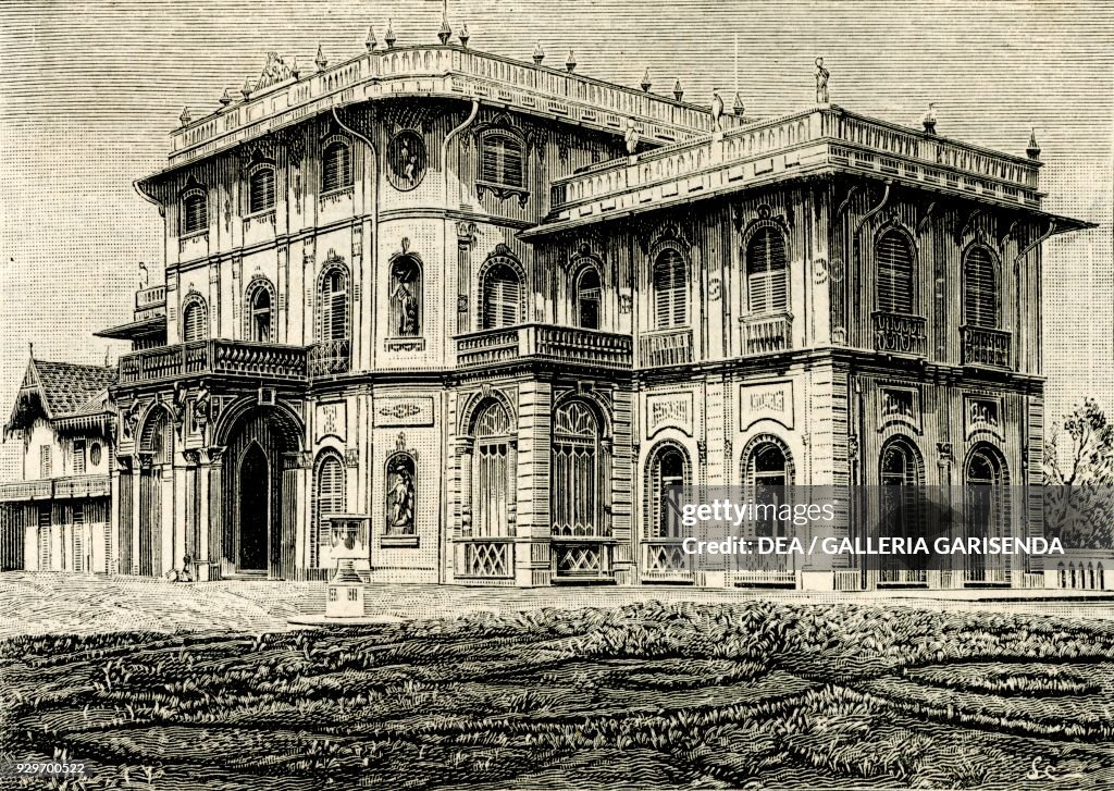 Edilio Raggio Count Edilio Raggio's Villa Minetta, Novi Ligure, Piedmont, Italy ...