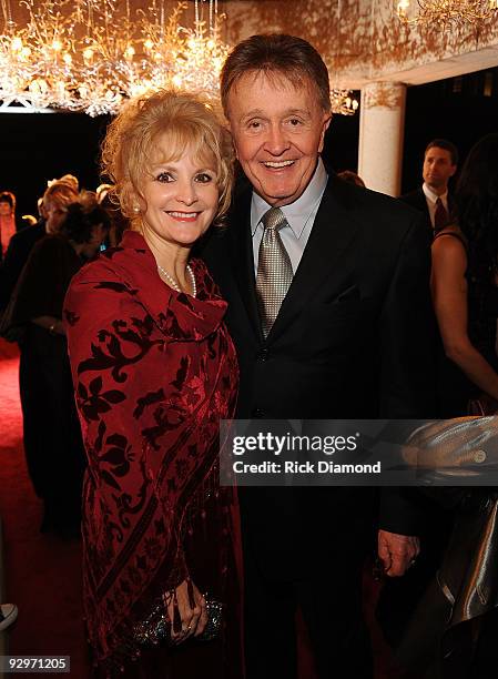 Vickie Sallis and singer/songwriter Bill Anderson attends the 57th Annual BMI Country Awards at BMI on November 10, 2009 in Nashville, Tennessee.