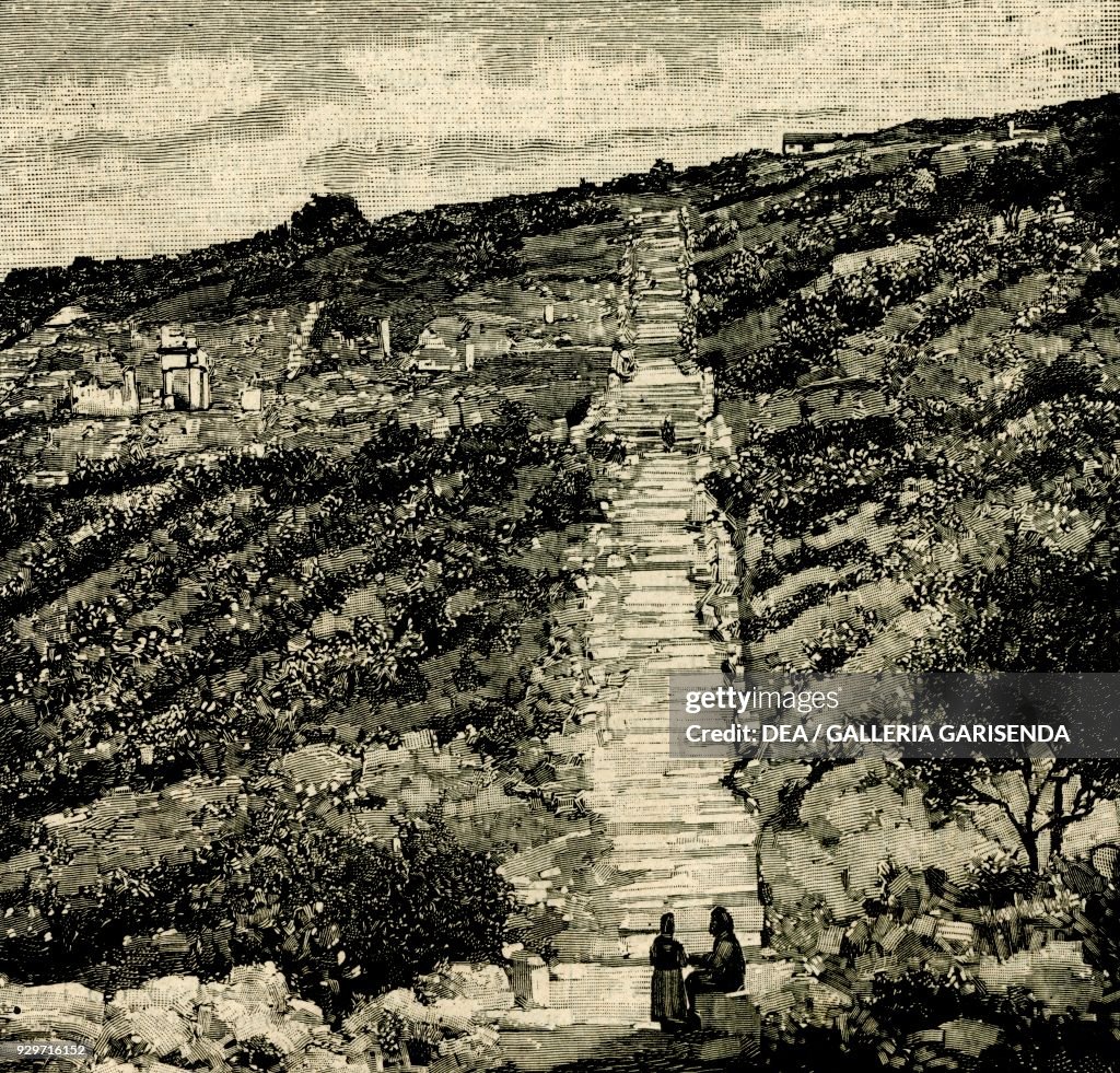Sacred Way, Solunto, Santa Flavia, Sicily