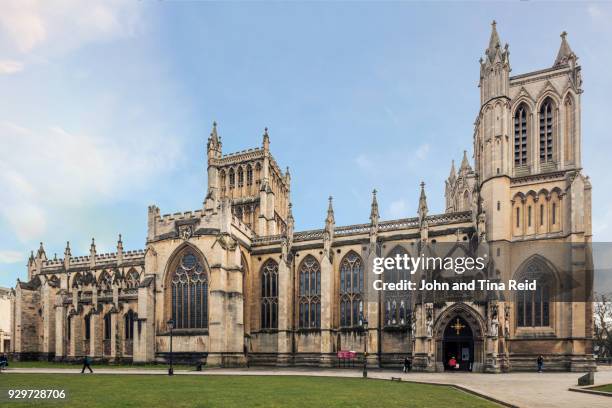 bristol cathedral - bristol cathedral stock pictures, royalty-free photos & images