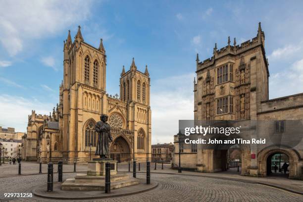 bristol cathedral - bristol stockfoto's en -beelden