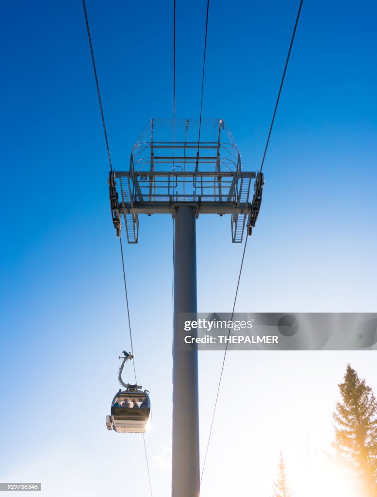Snow resort Telluride Colorado