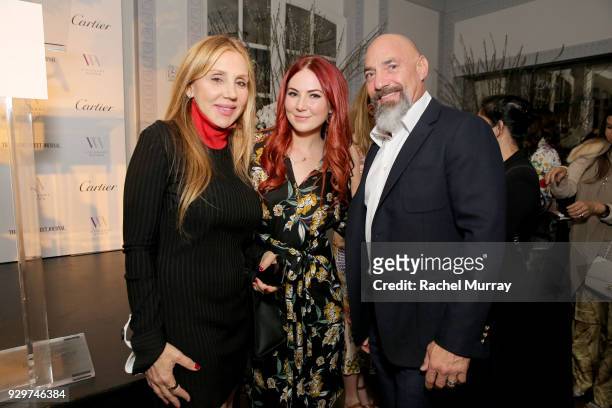 Madison Venit, Adam Venit attend Visionary Women honors activist and actress Demi Moore in celebration of International Women's Day on March 8, 2018...