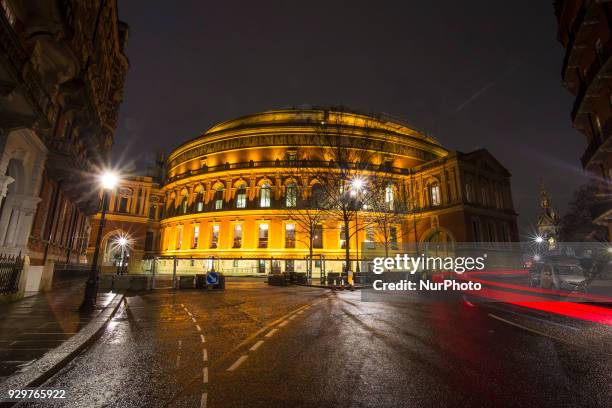 The Royal Albert Hall, the famous concert hall in South Kensington in London. It was constructed in 1871, since then the world's leading artists...