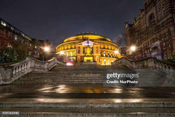 The Royal Albert Hall, the famous concert hall in South Kensington in London. It was constructed in 1871, since then the world's leading artists...