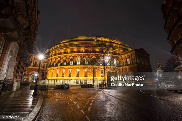 The Royal Albert Hall, the famous concert hall in South Kensington in London. It was constructed in 1871, since then the world's leading artists...