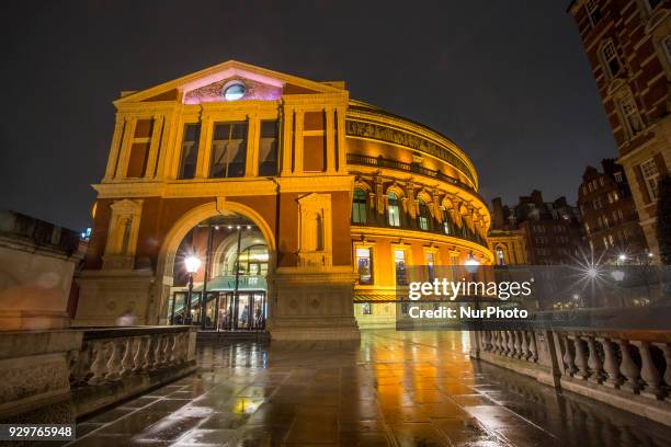 The Royal Albert Hall, the famous concert hall in South Kensington in London. It was constructed in 1871, since then the world's leading artists...