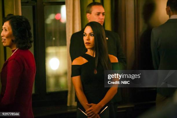 Charm School" Episode 203 -- Pictured: Jessica Camacho as Santana --