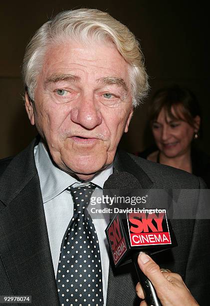 Actor Seymour Cassel attends the opening night of Cinema Italian Style 2009 and US premiere of "Baaria" at the Egyptian Theatre on November 10, 2009...