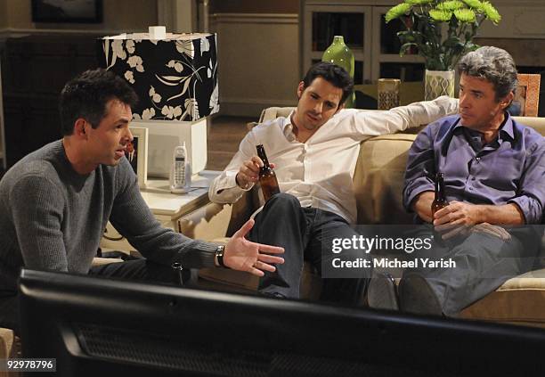 Jason Thompson , Jason Cook and John J. York in a scene that airs the week of November 16, 2009 on Disney General Entertainment Content via Getty...